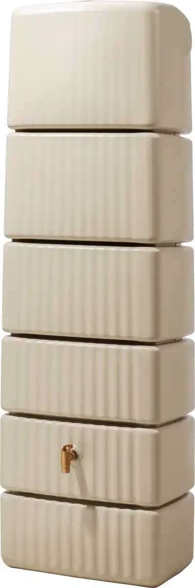 Bild 1 von 4rain Regenwasser-Wandtank Slim sandbeige 330 l