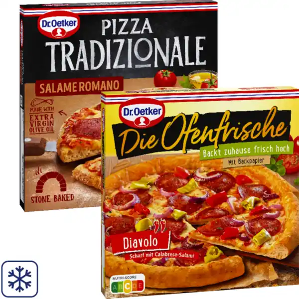 Bild 1 von Dr. Oetker Die Ofenfrische, Pizza Tradizionale oder Culinaria