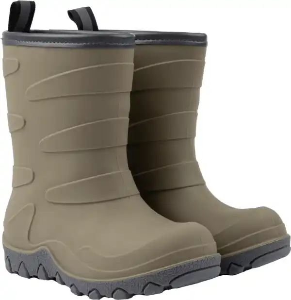 Bild 1 von Mikk-Line Gummistiefel mit Wollfutter, beige, Gr. 26/27