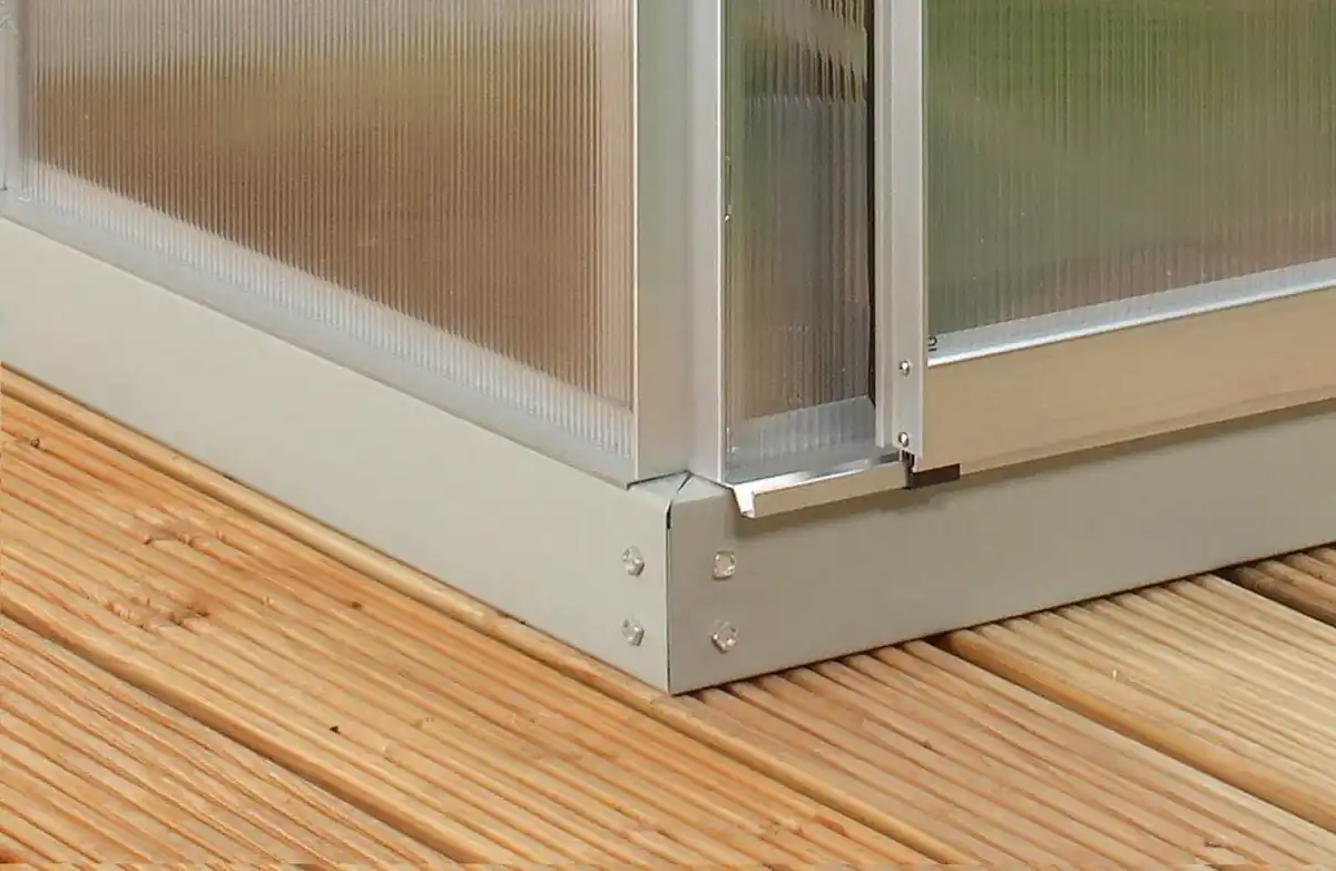 Bild 1 von Vitavia Fundamentrahmen 6700 7600 254 x 254 cm aluminium 6 cm hoch