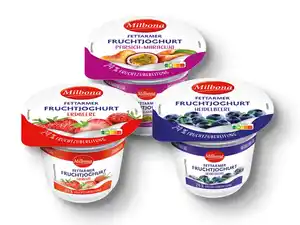 Milbona Fettarmer Fruchtjoghurt,  250 g