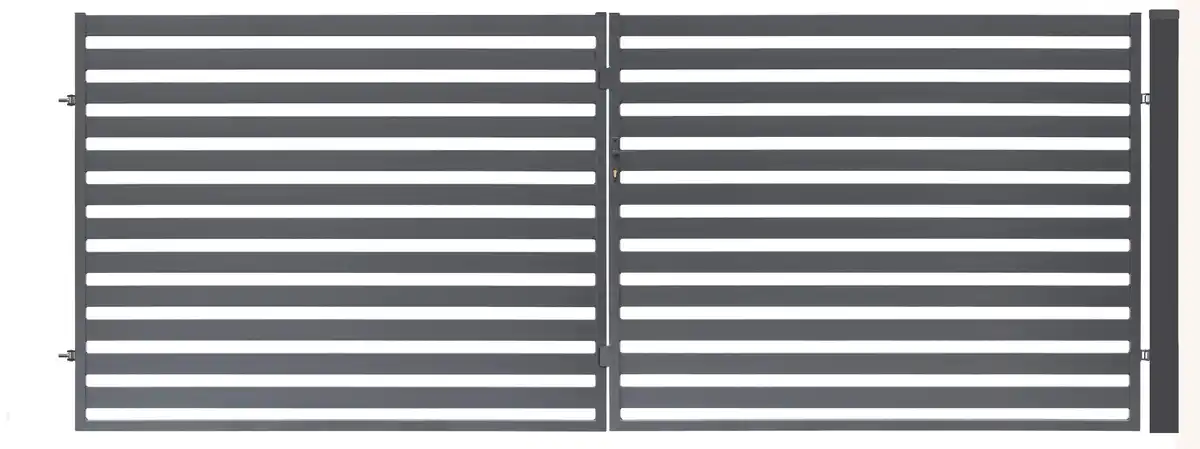 Bild 1 von Polbram Doppeltor-Set Lean 120 inkl. Pfosten