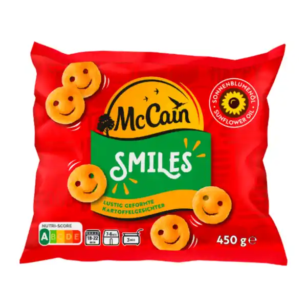 Bild 1 von MCCAIN Smiles 450g