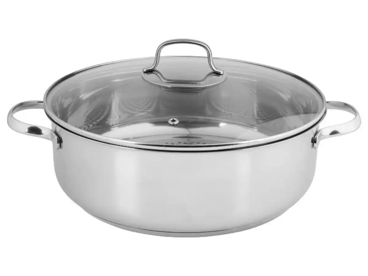 Bild 2 von LIVARNO home Edelstahl-Kasserolle, 28 cm