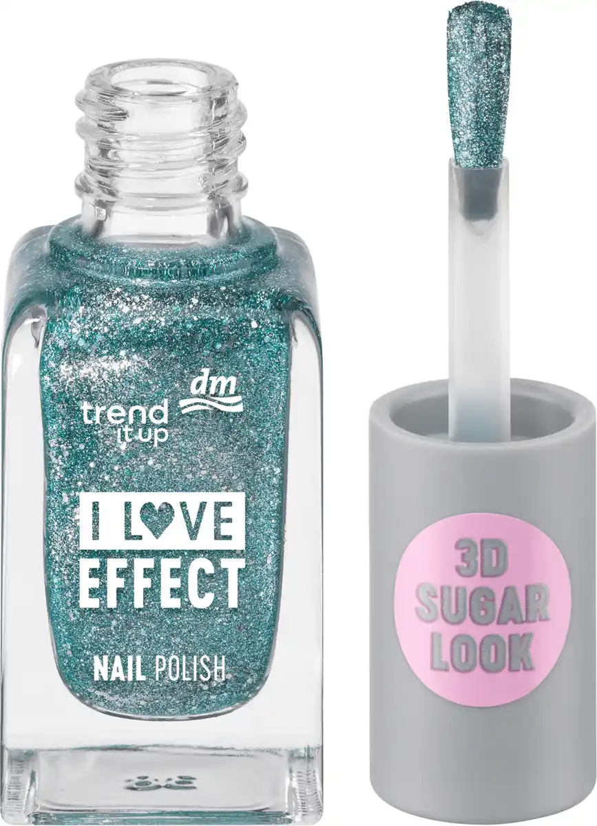 Bild 1 von trend !t up Nagellack Effect 050 Turquoise Glitter