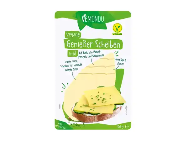 Bild 1 von Vemondo Vegane Genießer Scheiben Mild,  150 g