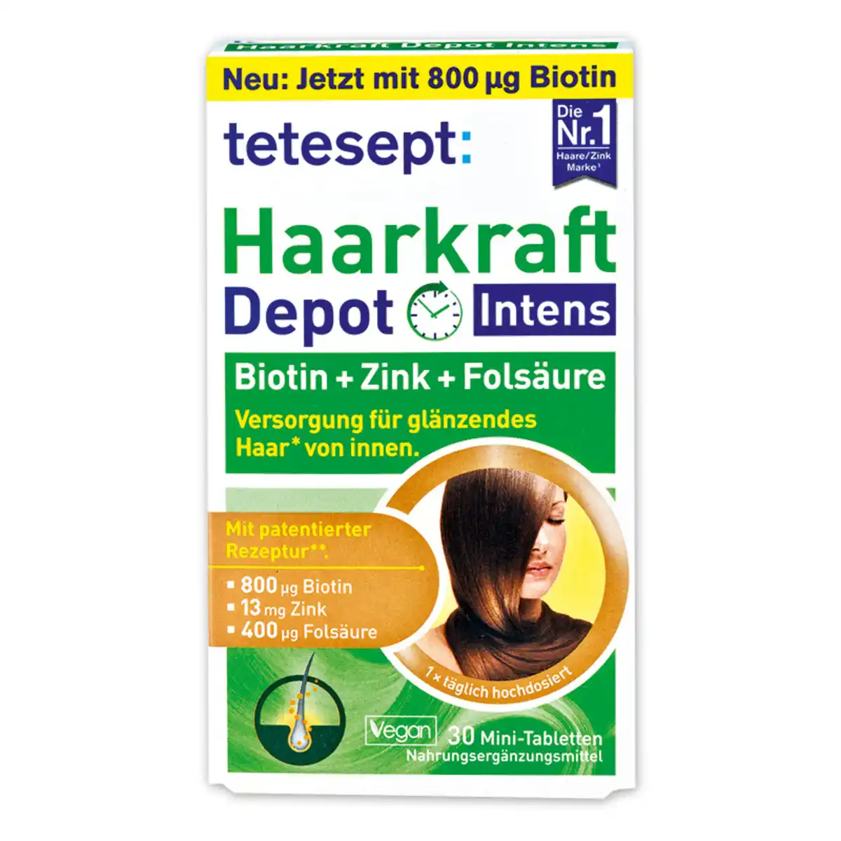 Bild 1 von Tetesept Haarkraft Depot Intens