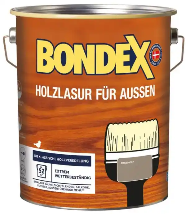 Bild 1 von Bondex Holzlasur 4 L treibholz