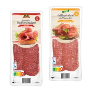 GUT DREI EICHEN / GÜLDENHOF Geflügel- / Rindfleischsalami