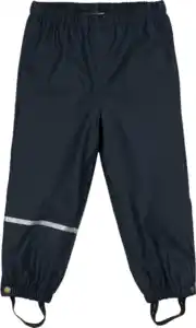 Mikk-Line Regenhose mit Fleece-Futter, blau, Gr. 98/104