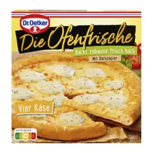 DR. OETKER Die Ofenfrische Vier Käse 410g