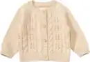 Bild 1 von ALANA Strickjacke mit Ajour-Muster, beige, Gr. 68