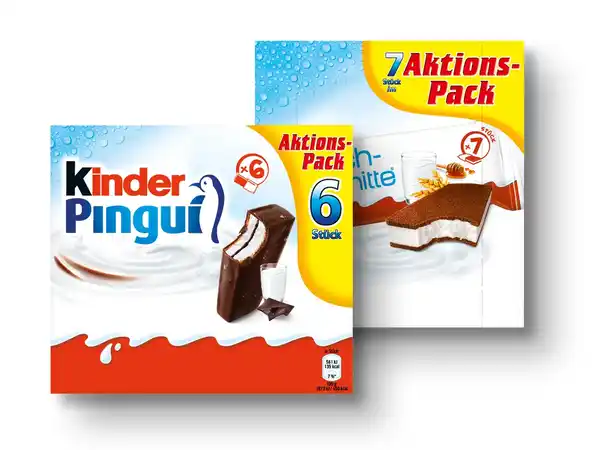 Bild 1 von Kinder Pingui/Milchschnitte