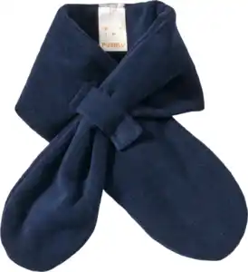 PUSBLU Schal aus Fleece, blau