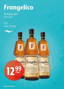 Frangelico Haselnusslikör 24 % Vol.