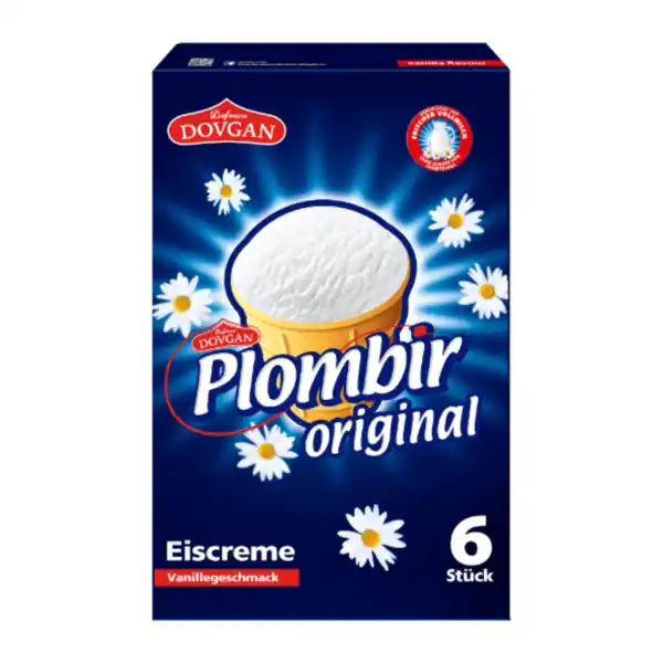 Bild 1 von DOVGAN Plombir Eiscreme 780ml