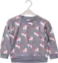 Bild 1 von ALANA Sweatshirt mit Einhorn-Muster, grau, Gr. 104