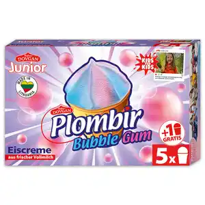 Dovgan Junior Plombir Bubble Gum Eis