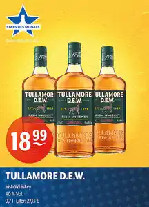 TULLAMORE D.E.W. Irish Whiskey 40 % Vol.