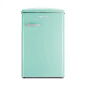 Medion Retro Kühl-Gefrierkombination, Pastel Green (Md37790) – Energieeffizienzklasse D