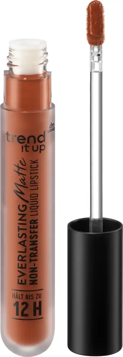Bild 1 von trend !t up Lippenstift Liquid Everlasting Matte 12h 050 Kaffee-Braun