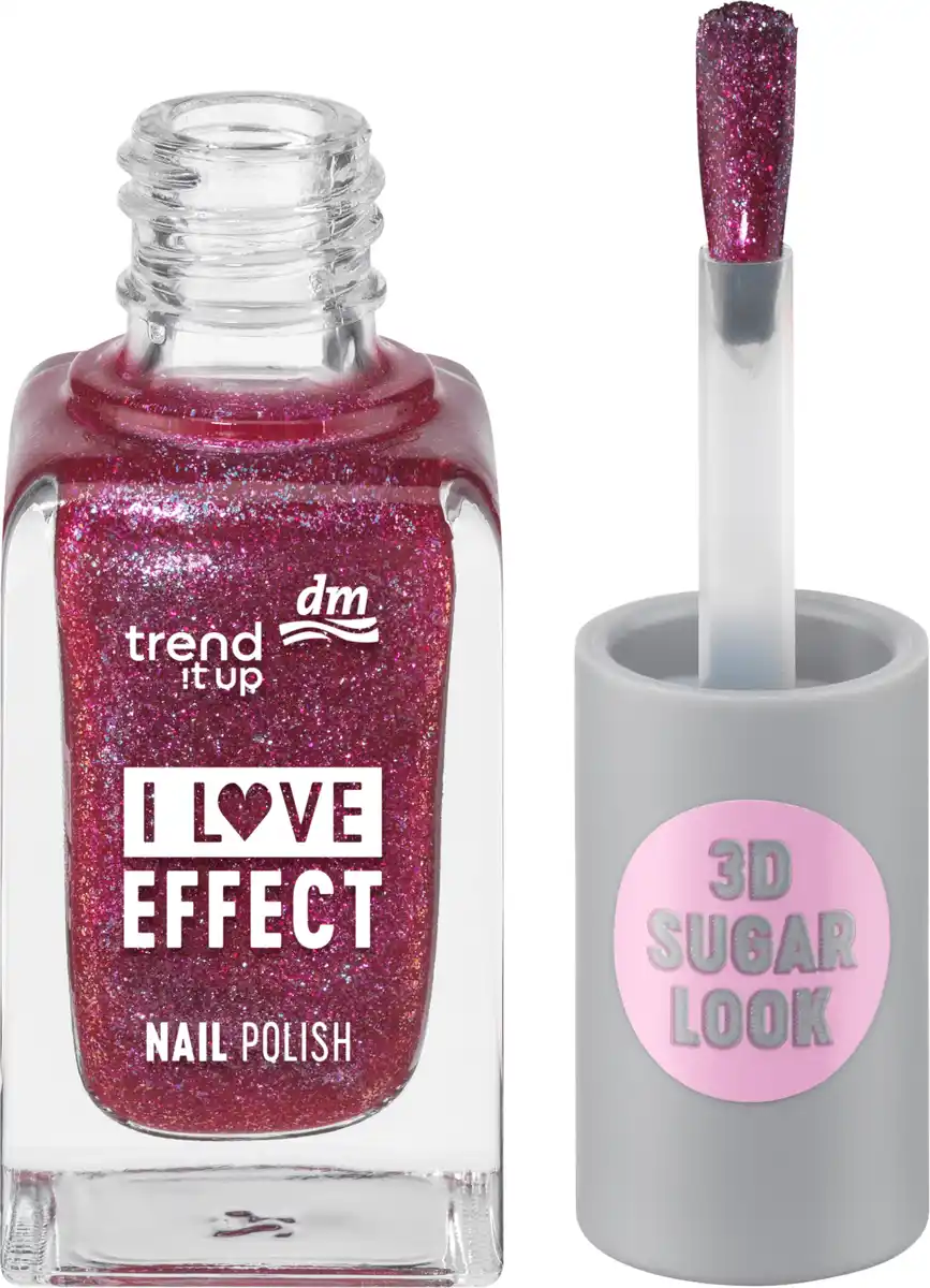 Bild 1 von trend !t up Nagellack Effect 070 Berry Glitter