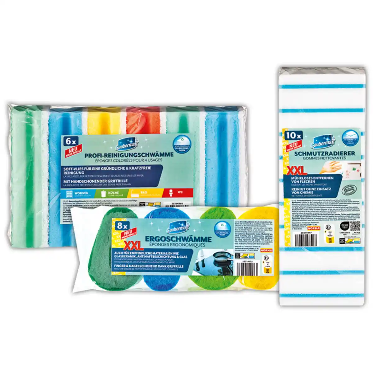 Bild 1 von Saubermax Schwämme / Schmutzradierer