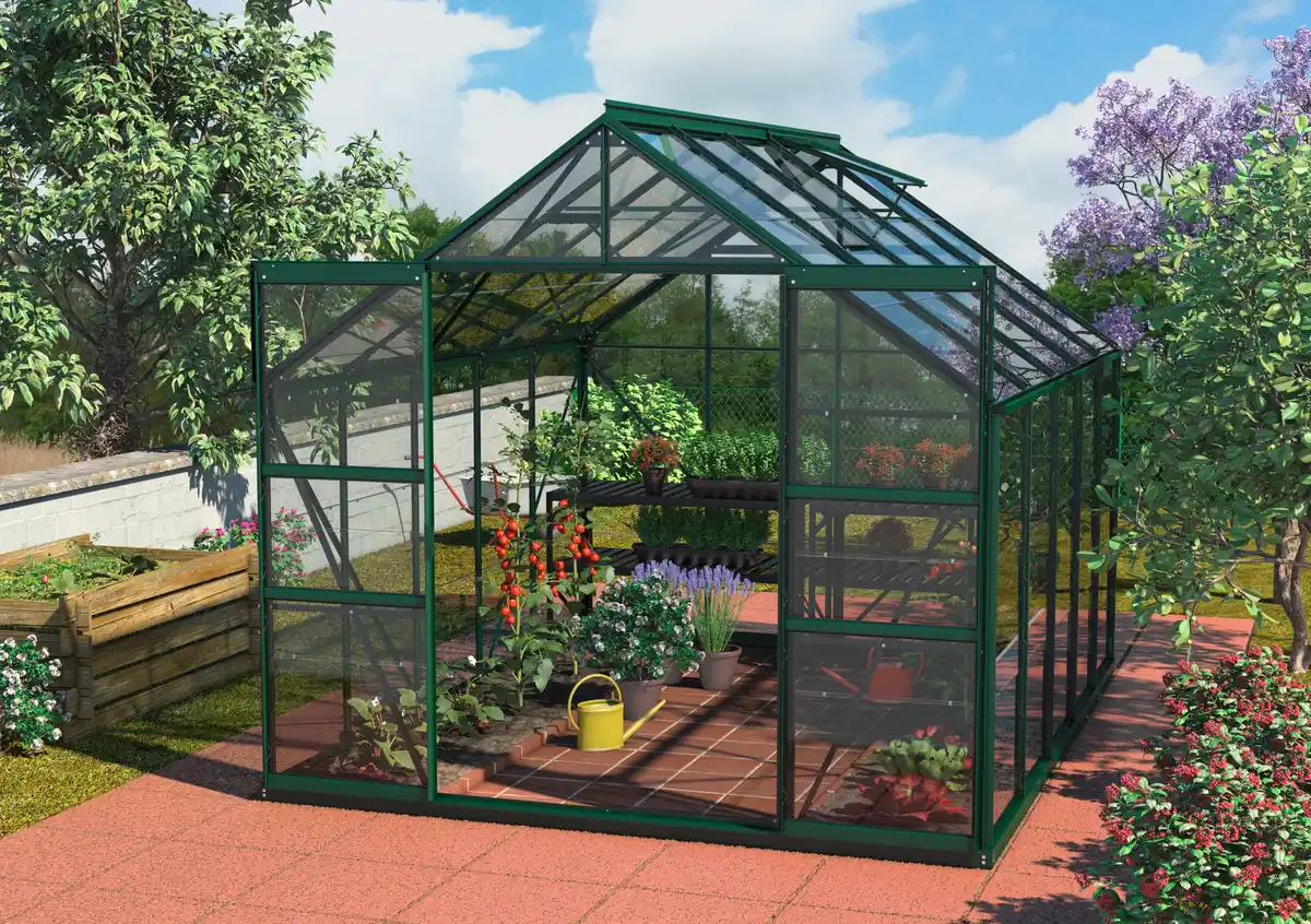 Bild 1 von Vitavia Gewächshaus Mars 8300 254 x 317 cm 3 mm Sicherheitsglas
