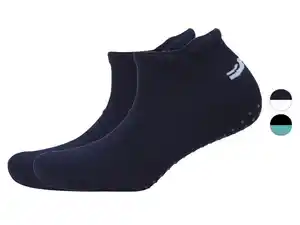 CRIVIT Sportsneakersocken, 2 Paar, mit Bio-Baumwolle