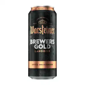 WARSTEINER Brewers Gold in der 0,5L Dose