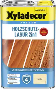 Xyladecor Holzschutz-Lasur 4 L farblos 2in1