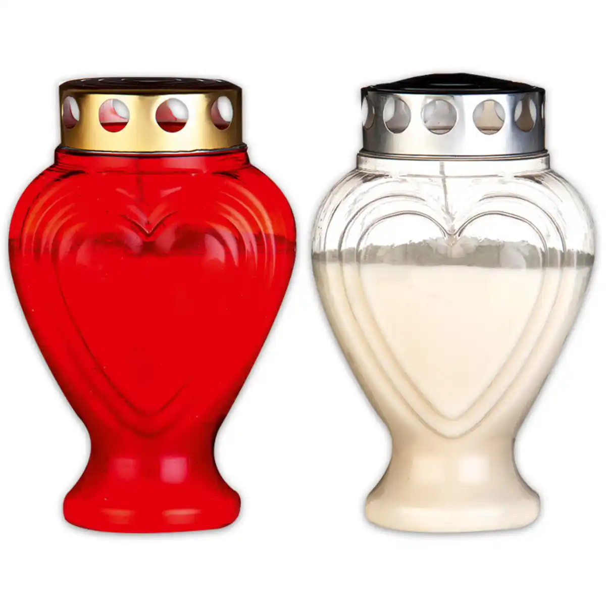 Bild 1 von Grablicht in Herzform