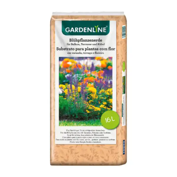 Bild 1 von GARDENLINE Blühpflanzenerde 16L