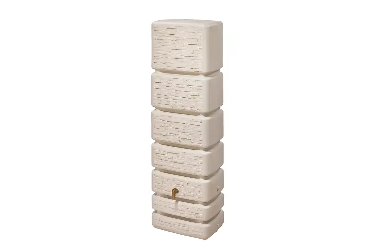 Bild 1 von 4rain Regenwasser-Wandtank Slim sandbeige 350 Liter