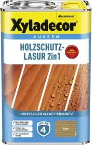 Xyladecor Holzschutz-Lasur 4 L eiche 2in1