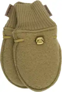 Mikk-Line Handschuhe mit Merinowolle, khaki, Gr. 62/68