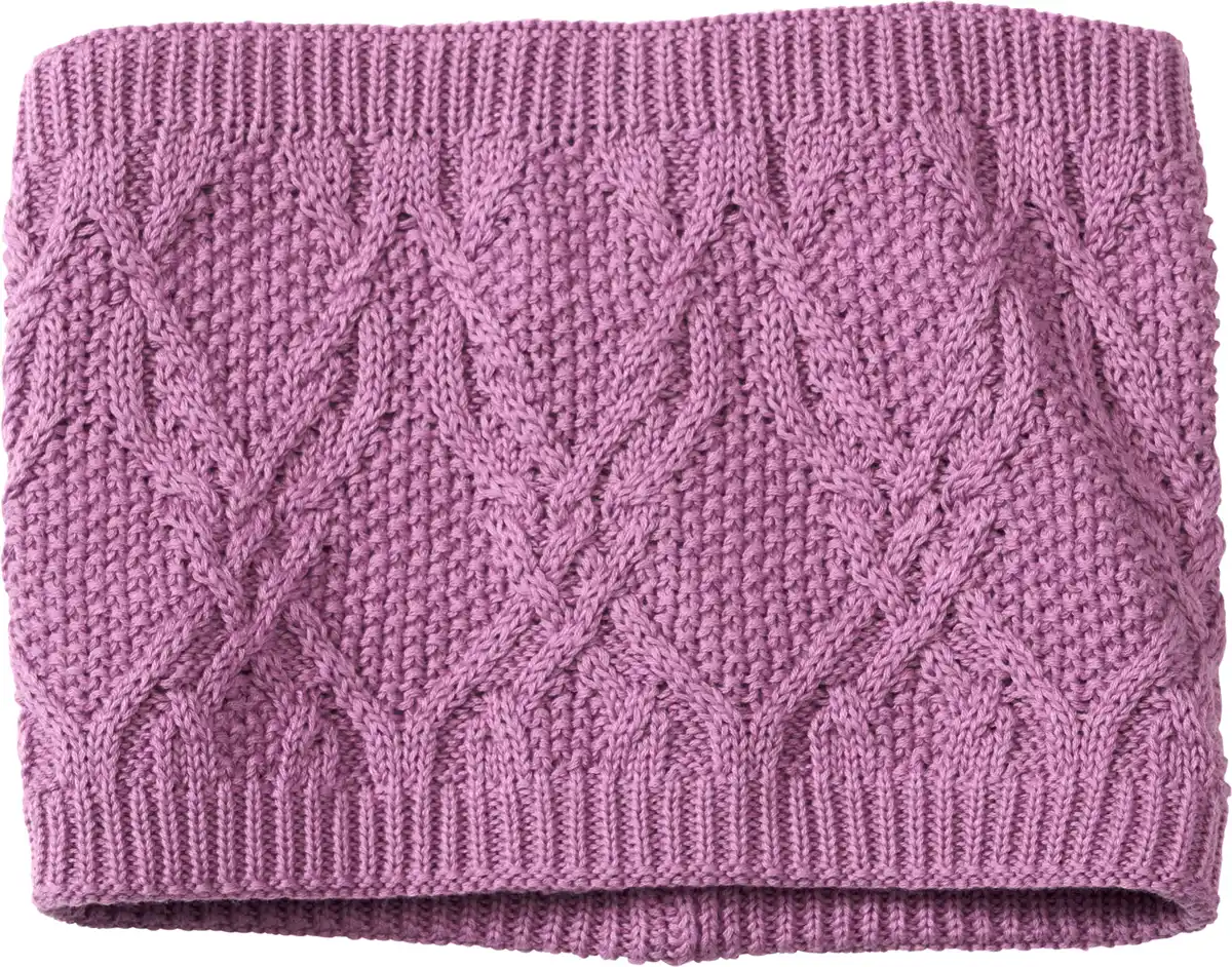 Bild 1 von ALANA Loop Schal aus Strick, lila