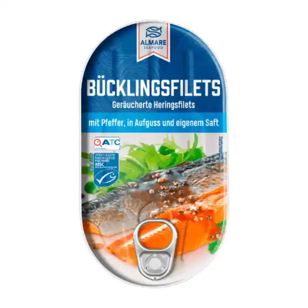 Bild 3 von ALMARE Bücklingsfilets 200g