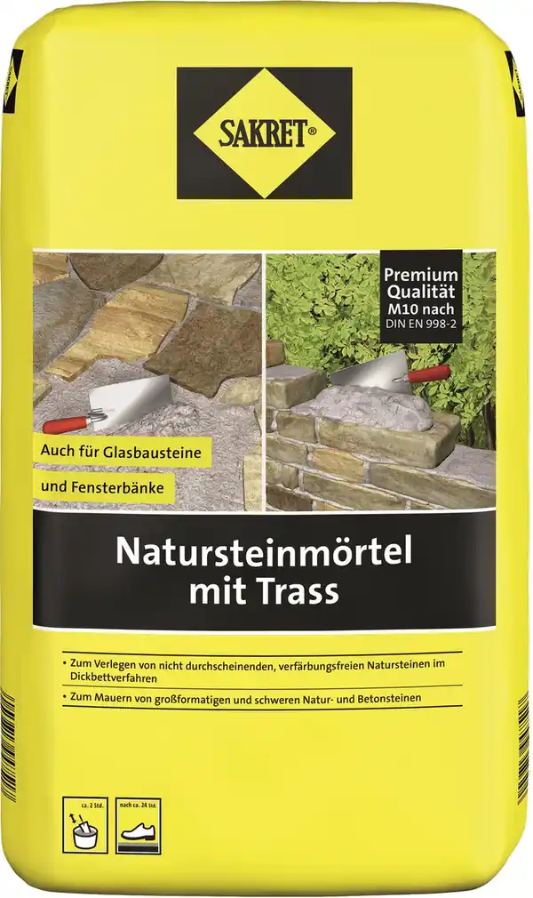 Bild 1 von Sakret Natursteinmörtel mit Trass 25 kg