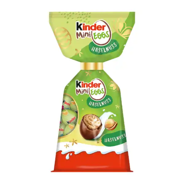 Bild 1 von FERRERO Kinder Mini-Eggs Haselnuss 85g