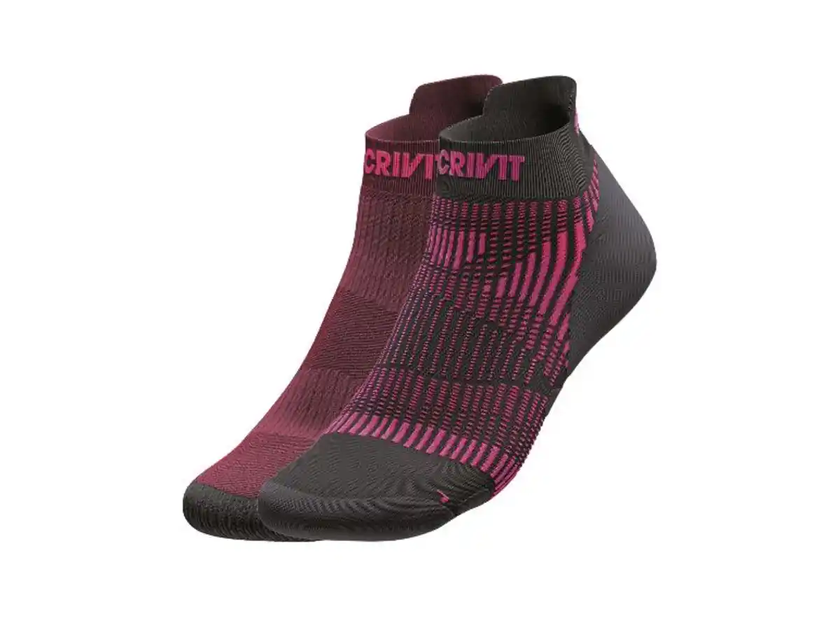 Bild 2 von CRIVIT Damen Laufsocken, 2 Paar, mit SmartStep-Fußbett