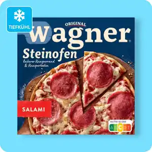 ORIGINAL WAGNER Steinofen-Pizza, Salami