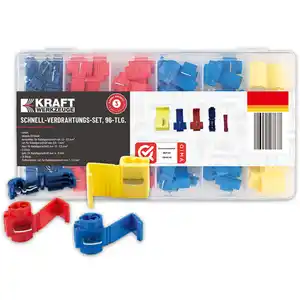 Kraft Werkzeuge Schnell-Verdrahtungs-Set 96-tlg.