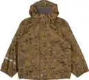 Bild 1 von Mikk-Line Regenjacke mit Safari-Muster + Fleece-Futter, braun, Gr. 98/104