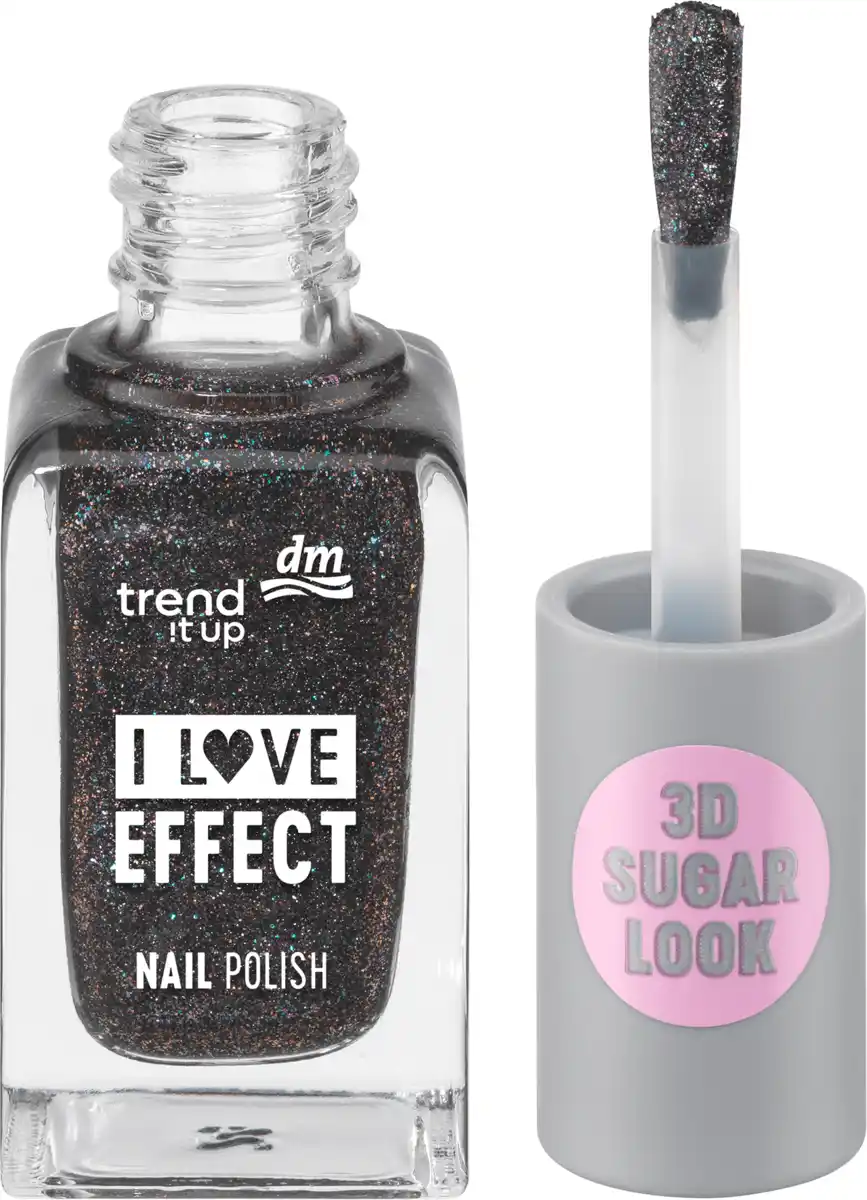 Bild 1 von trend !t up Nagellack Effect 040 Black Glitter