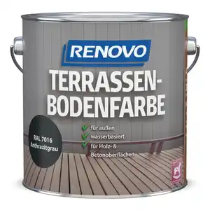 RENOVO Terrassenbodenfarbe seidenmatt, anthrazit RAL 7016