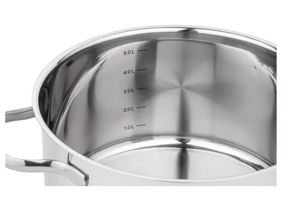 Bild 3 von LIVARNO home Edelstahl-Topf, mit Deckel, Ø 24 cm