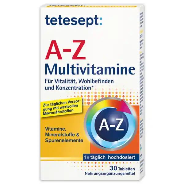 Bild 1 von Tetesept A-Z Multivitamine