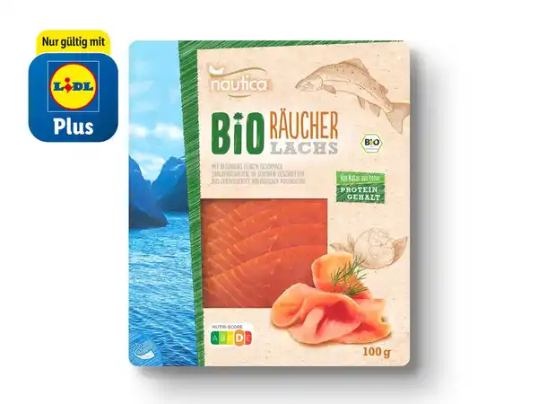 Bild 1 von Nautica Bio Räucherlachs,  100 g