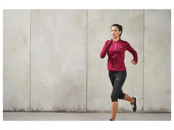 Bild 3 von CRIVIT Damen Funktionsshirt, mit Smartwatchöffnung